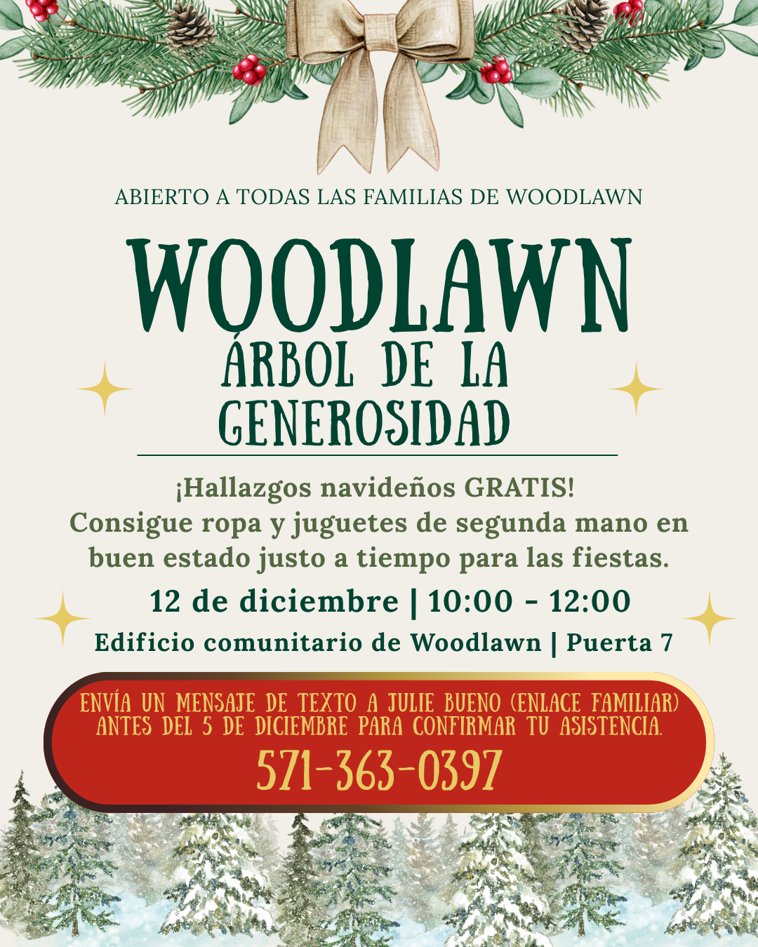 Giving Tree is December 12