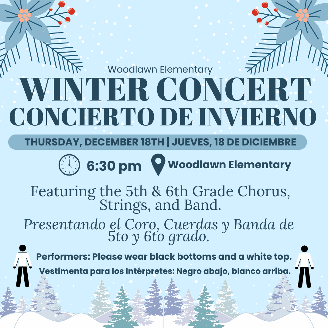 witner concert is december 18