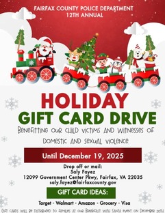 Holiday Gift Card Drive FCPD Until December 19