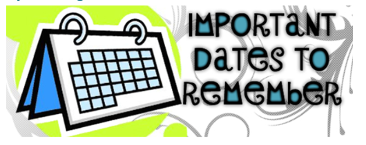 important dates