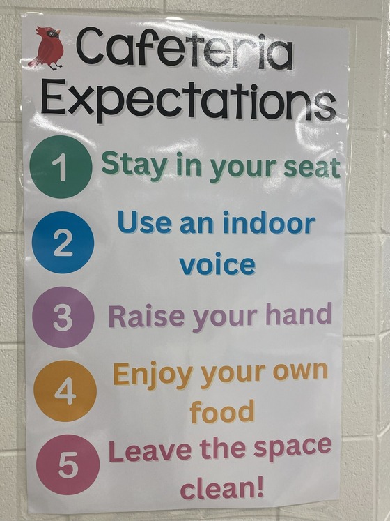 Image of Cafeteria Expectations