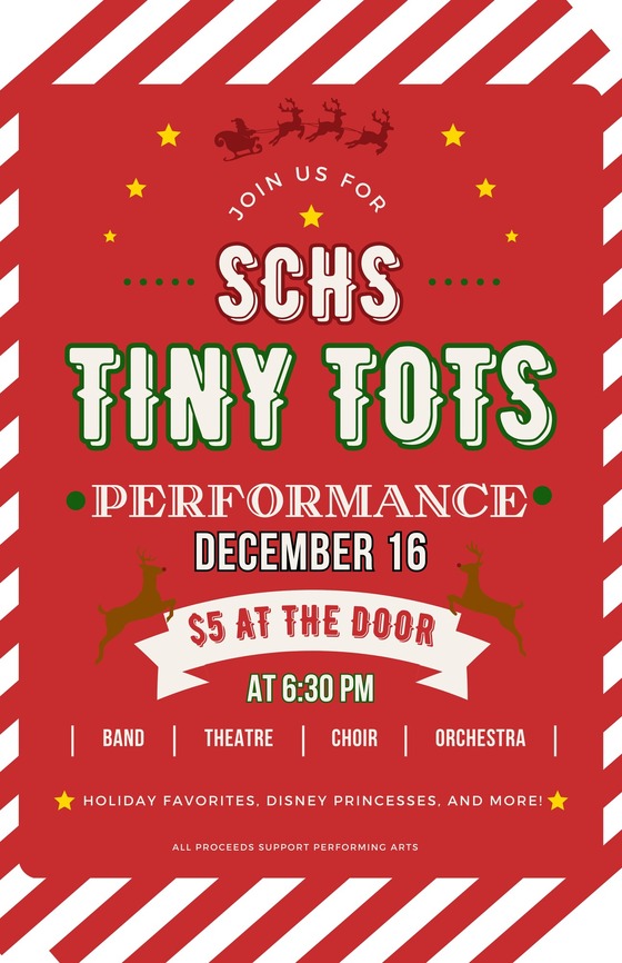 Join us for SCHS Tiny Tots