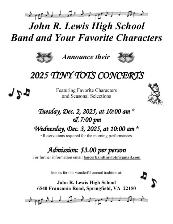 Lewis HS TinyTots Concert