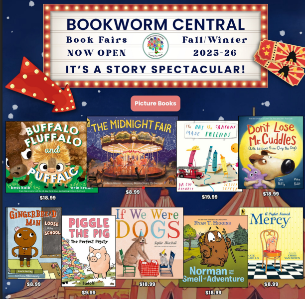 Bookfair promotional flier 