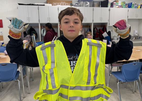 Construction Crew student