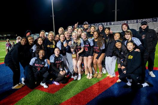 Oakton High School Girls Flag Football Team