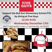 Five Guys Dine for Dollars information