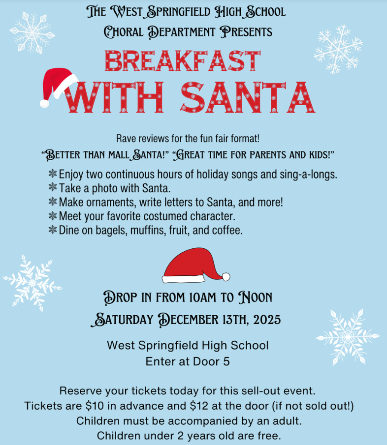 WSHS Breakfast with Santa