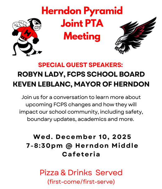 Herndon Pyramid Joint PTA Meeting