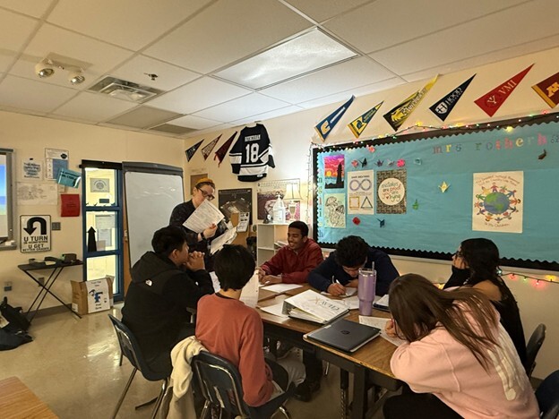 AVID Students in Classroom