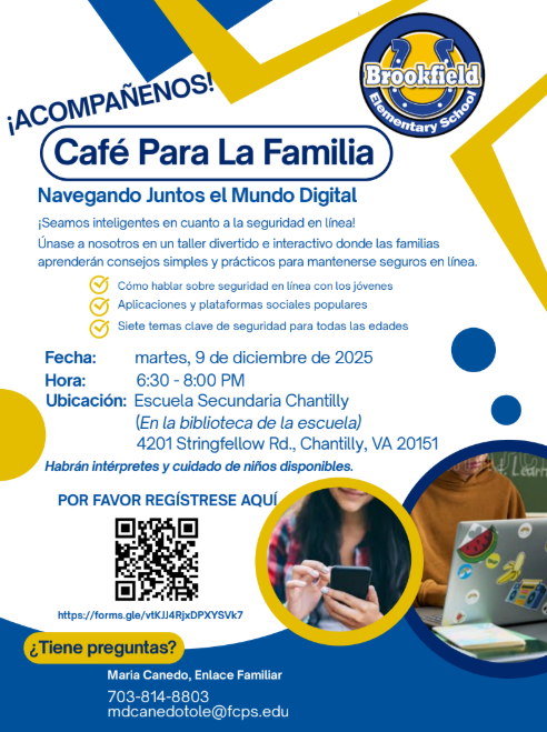 Family Info Flyer - Spanish