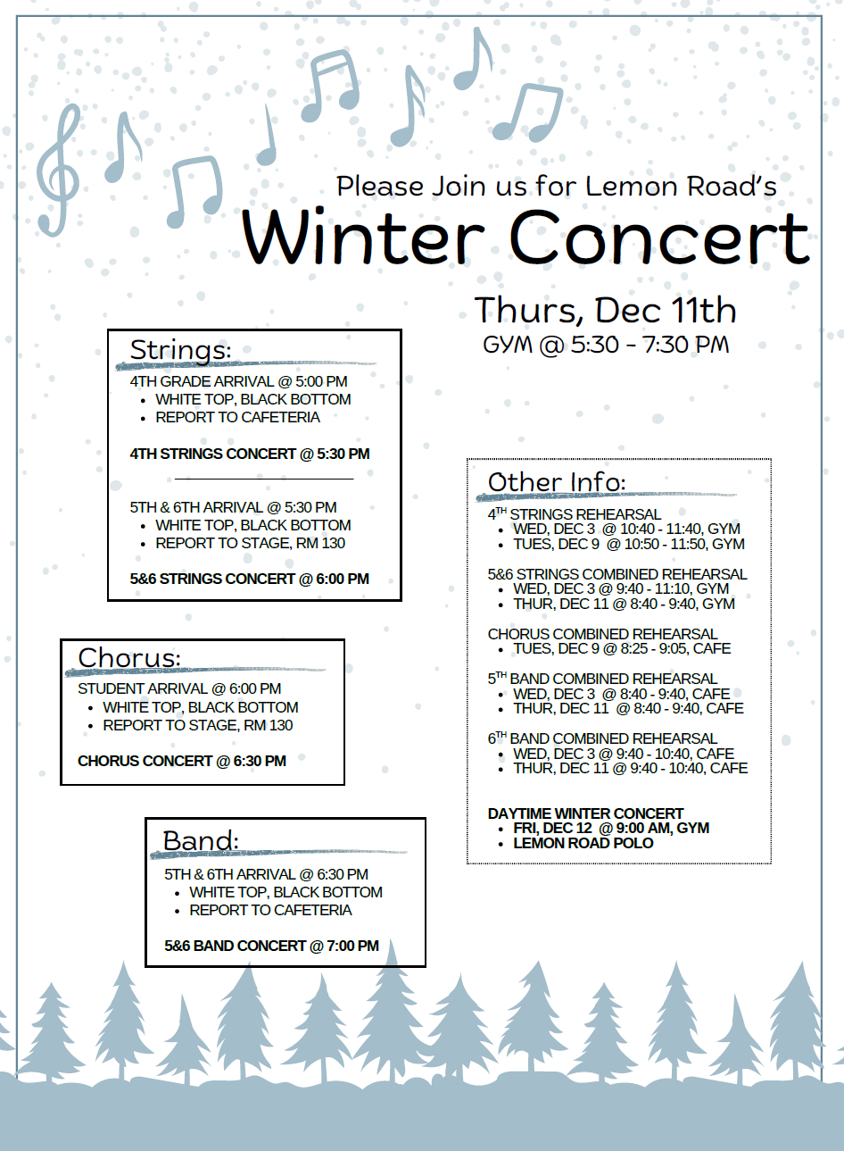 Winter Concert