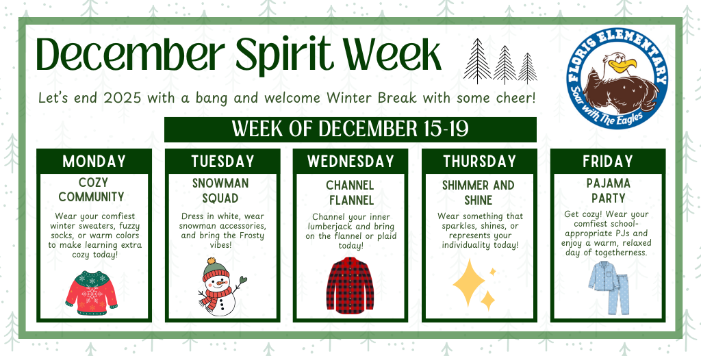 December 2025 Spirit Week
