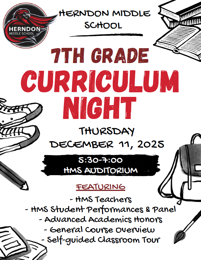 7th Grade Curriculum Night