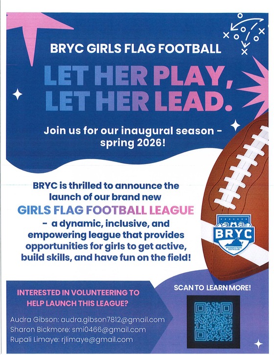 Flag football flyer