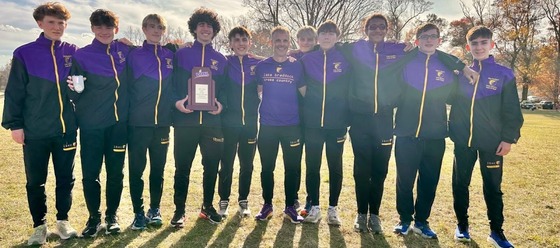 sports team smile for a photo