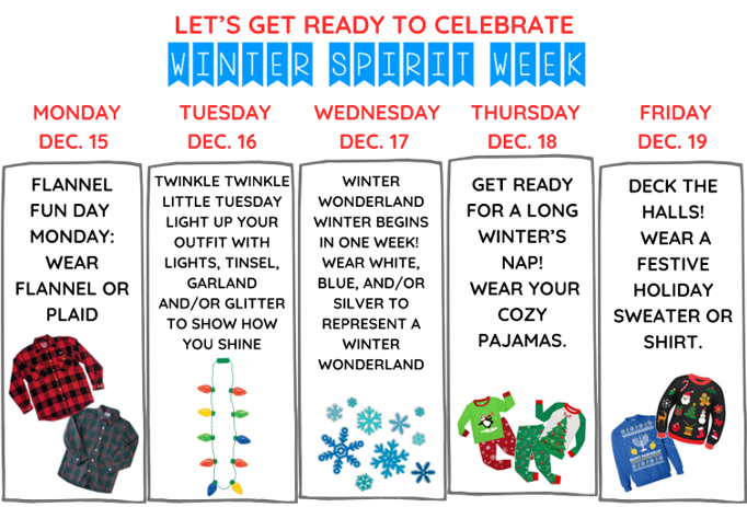 Winter Spirit Week