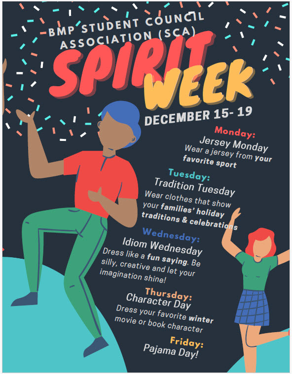 BMP Spirit Week