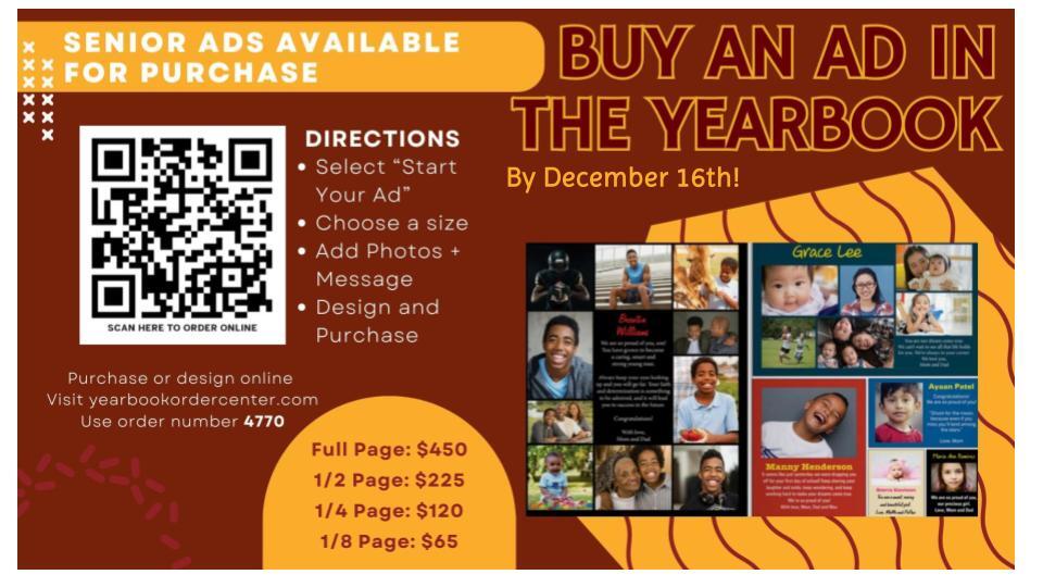 Senior Baby Ads- Yearbook 