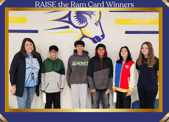 RAISE the Ram card winners 12_12