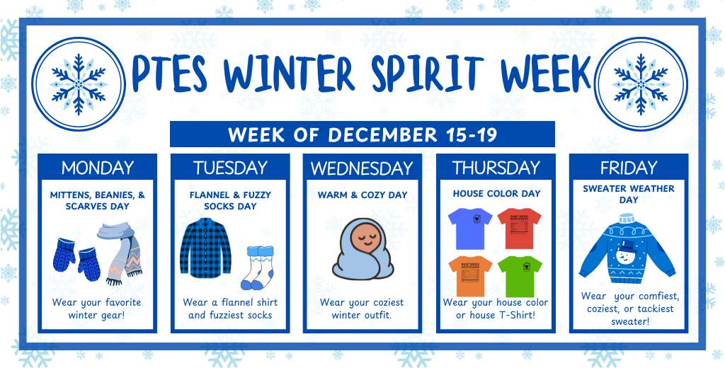 PTES winter spirit week