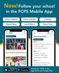 Screenshot showing new FCPS Mobile App possible content