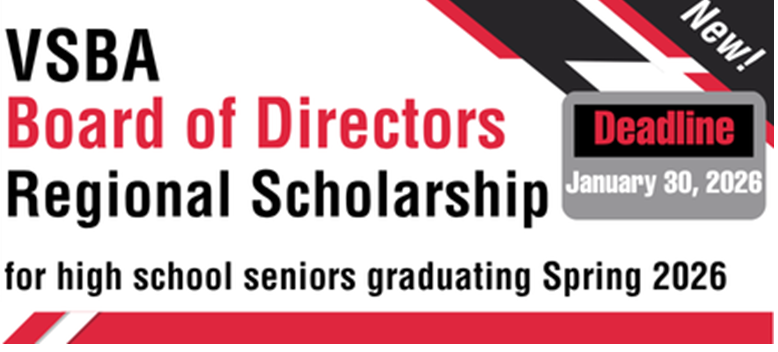 Announcement for VSBA Scholarship