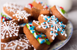 Snowflake cookies