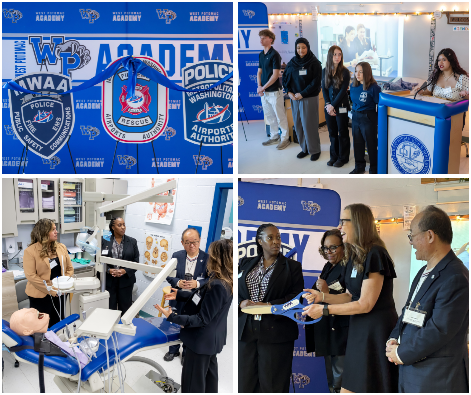 MWAA West Potomac Academy Ribbon Cutting