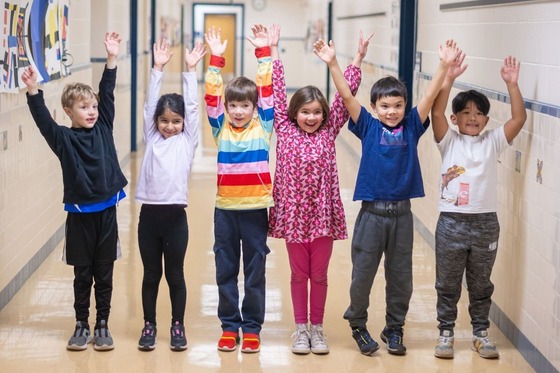 students smiling for a photo