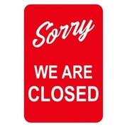 we are closed