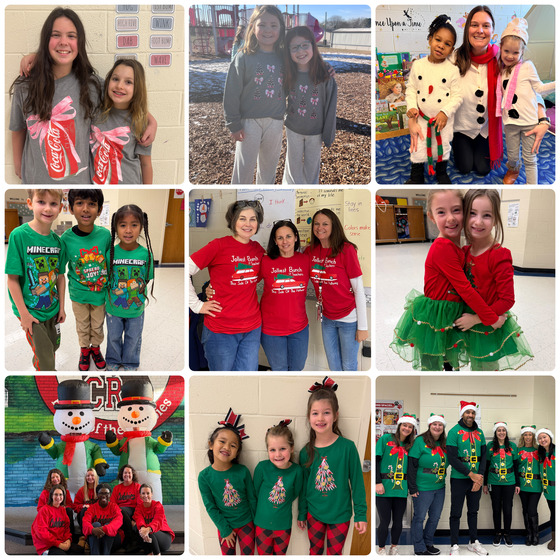 Winter Cheer Week Collage