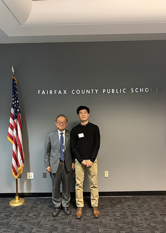 Student Rep Brandon and SBM Moon