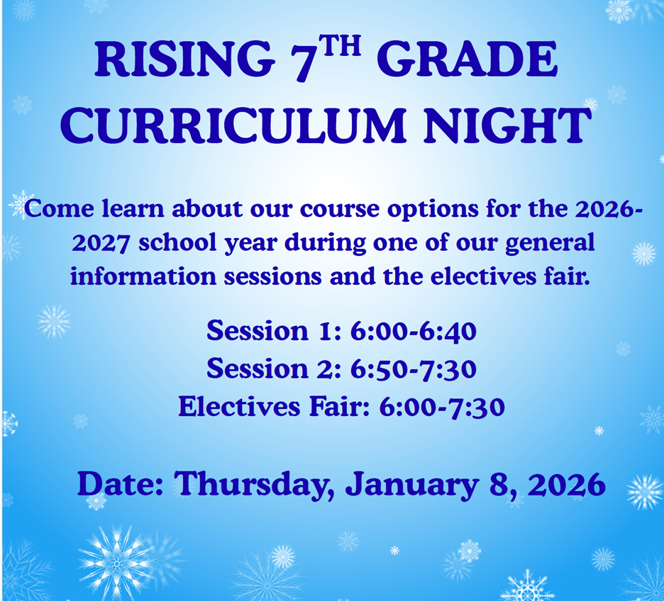 Sandburg Curriculum Night