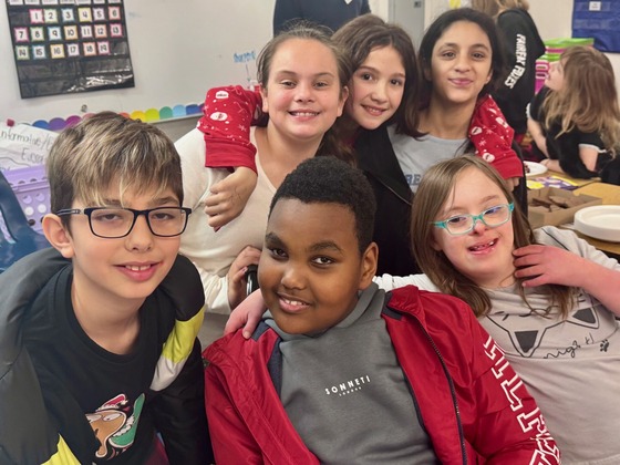 Winter party fun for students