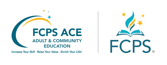 A logo co-branded for FCPS and ACE