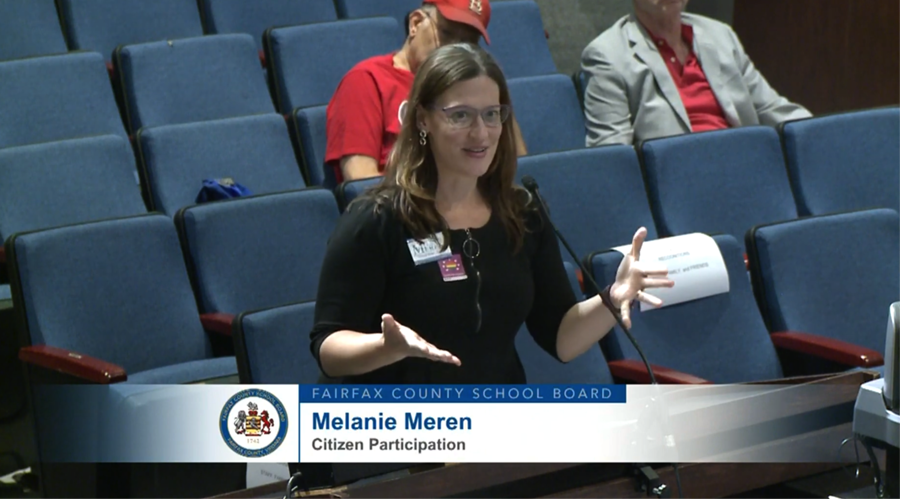 Melanie Speaking