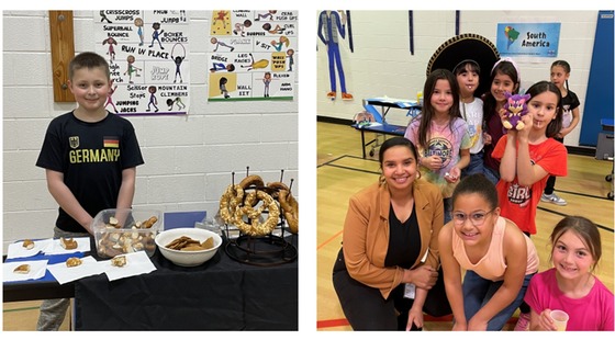 Students and families at last year's Celebration of Cultures Night