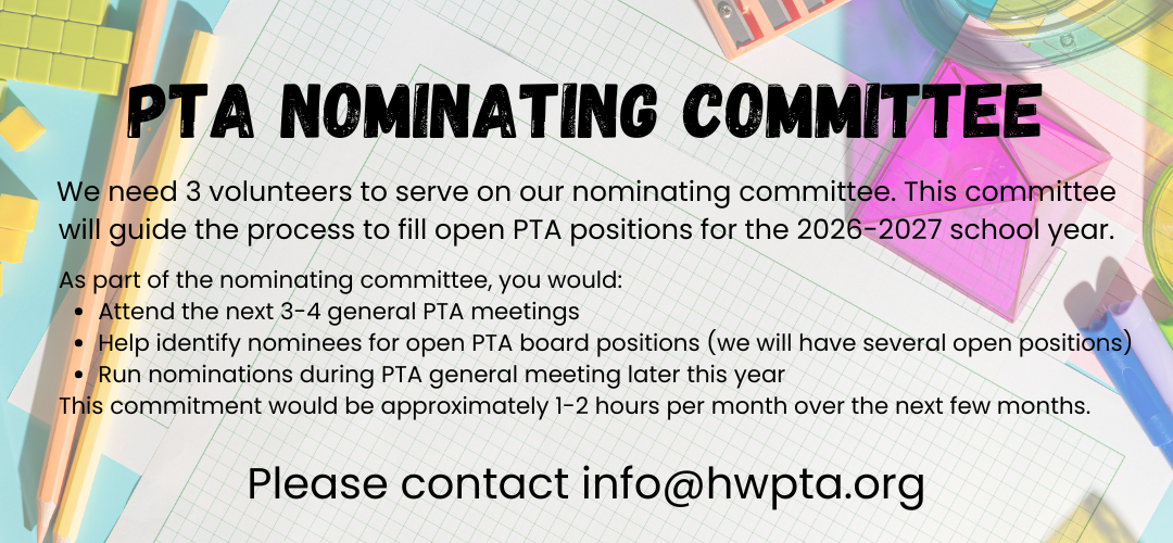 Updated nominating committee graphic