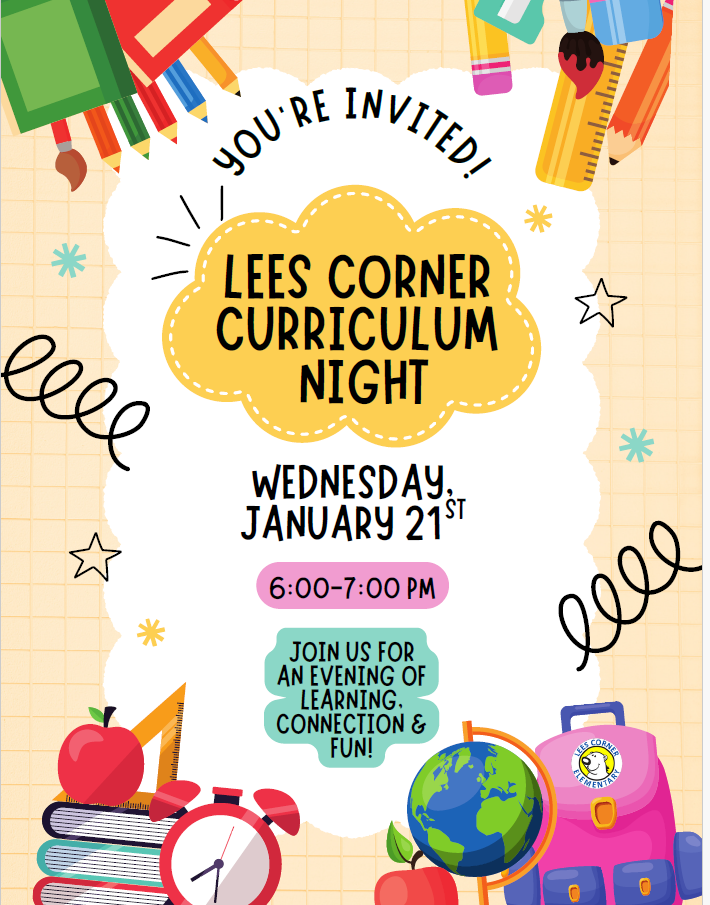 Curriculum Night Flyer