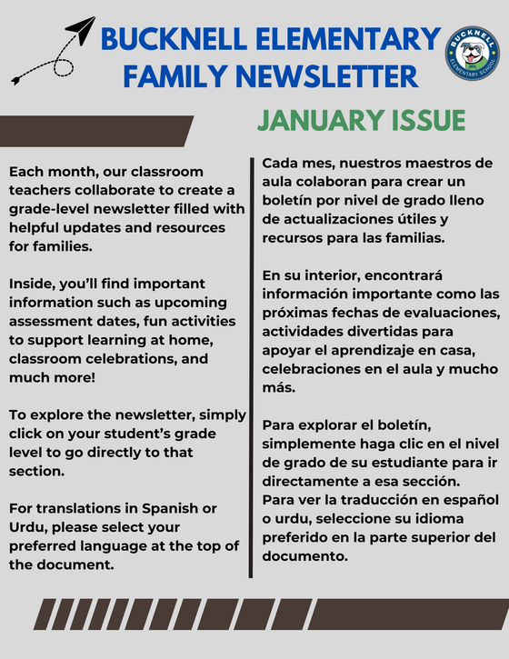 January Newsletter