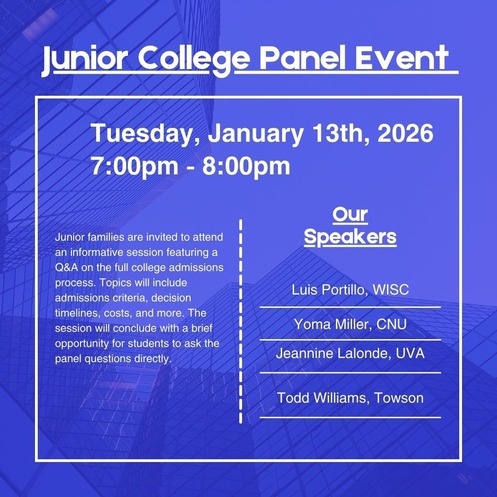 Junior College Panel Event
