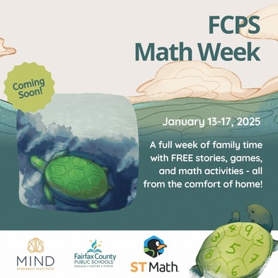 Math Week offers families an opportunity to experience math, literacy, history, and geography in a fun and positive way.