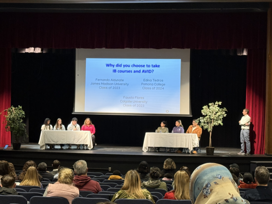 IB/AVID Parent Night