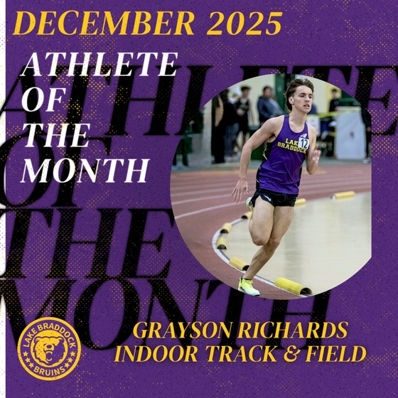 December 2025 Athlete of the Month
