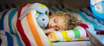 student sleeping