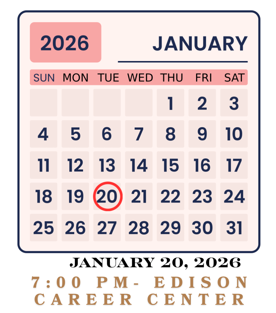 calendar of January 2026 with the 20th circled in red