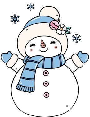 snowman clipart