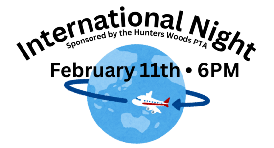 International night- simple flyer