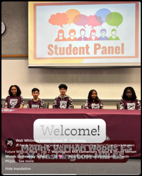 Whitman Middle School Wildcats welcomed future Wildcats 2